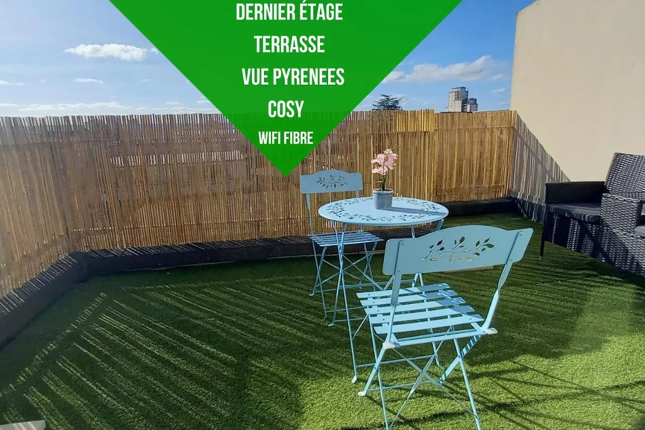 Le Belvedere Dernier Etage Avec Terrasse Wifi Fibre Apartment Tarbes